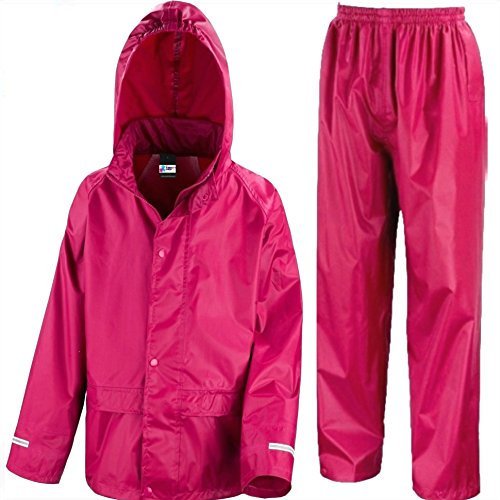 Rainsuit Shop Kids Waterproof Jacket and Trouser Suit Set Boys or Girls