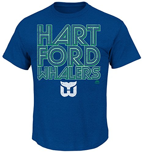 Majestic NHL T-Shirt Hartford Whalers Sudden Death Vintage Eishockey (S)