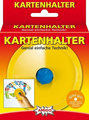 AmigoSpiele Kartenhalter gelb