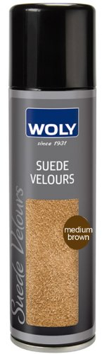 Woly Suede Velours Renovating Spray (Medium Brown)