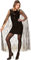 W WIDMANN MILANO Party Fashion 65730 - Spinnenumhang mit Kapuze