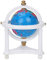 Puppenhaus Mini Globe 1/12 Scale Fun Puppenhaus Drehbarer Globus Wohnzimmer Wohnzimmermöbel Möbelmodelle Frühes Lernspiel Spielzeug Geschenke Dekor Zubehör für Baby