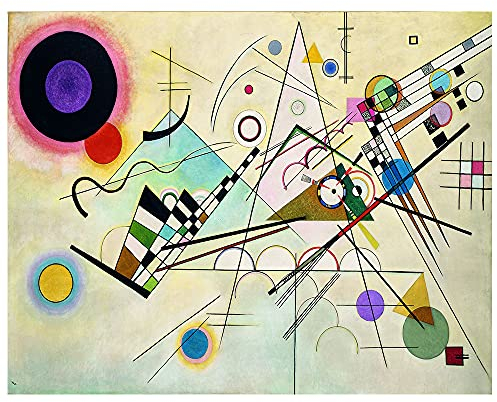 Legendarte - Kunstdruck auf Leinwand - Komposition VII Wassily Kandinsky - Wanddeko, Canvas cm. 50x70