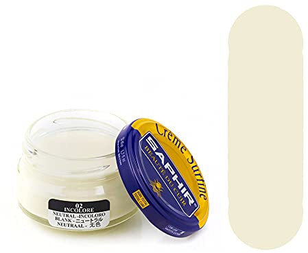 SAPHIR Creme Surfine (schoenpoets) 02 Kleurloos