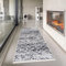 Pasha Home Reversibler Boho-Baumwoll-Läufer, Ideal für Schlafzimmer, Küche, Badezimmer - Berlin, 80x300 cm