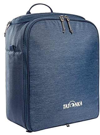 Tatonka Kühltasche Cooler Bag M (15l) - Isolierte Tasche für Rucksäcke bis 30 Liter Volumen - Mit Innenfach für Kühlakkus und 2 Reißverschluss-Öffnungen (vorne & Oben) - 32 x 16 x 36 cm (Navy)