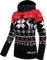 Nebulus Damen Pullover NORJAN, Warmer Hoody, schicker Pullover im Norweger-Style, rot - L/40
