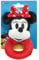 Rainbow Designs Official Disney Baby Mickey Mouse & Friends Minnie Mouse Soft Plush Ring Rattle – Newborn Disney Toy, Baby Shower Gift