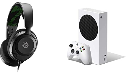 SteelSeries Arctis Nova 1X - Multi-System Gaming-Headset – Hi-Fi-Treiber – 360° Surround-Sound – Mikrofon mit Geräuschunterdrückung – Xbox, PC, PS5, PS4, Switch + Xbox Series S