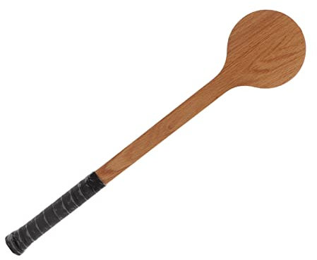 LIZEALUCKY Tennis löffel Schlagen Holz Praxis Tennis schläger Genau Tennis Zeiger Verbessern Sweet Spot Trainer mit Tasche(60cm)