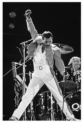 Freddie Mercury Musikposter, 7, Leinwandposter, Wandkunst, Dekordruck, Bild, Gemälde für Wohnzimmer, Schlafzimmer, Dekoration, ungerahmt, 30 x 45 cm