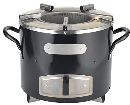 Horno de cohetes para camping, estufa de leña, portátil, estufa de leña, cocina exterior, acero inoxidable, para camping, barbacoas