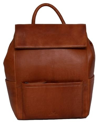 MUSTANG Unisex Perth Backpack Rucksack, Cognacfarben, 26x15x32cm