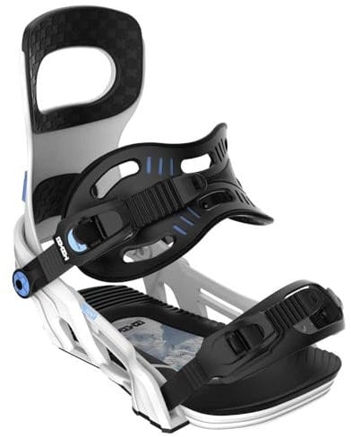 Bent Metal Joint - Fijaciones de snowboard para hombre, talla M, US M 8-11, color blanco