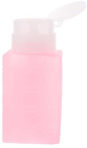 HONMEET Kiss Glue off Remover Pump Dispensers down Nail Polish Remover Bottle 250ml Leak Proof Powder Pump Container for Nail Art Tools and Liquid Storage Ideal for Gel and Cuticle Remover