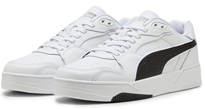 Puma RBD Break Low Sneaker Unisex 402586 03 Weiss/schwarz
