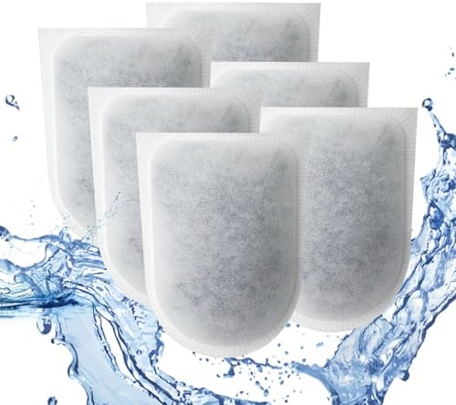 Yoolight 6 Packungen Kohlefilterpatronen für Tetra EasyCrystal Filterpaket C600, Ersatzfilterpatronen für EasyCrystal