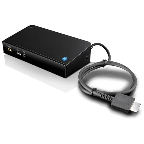 SIMPLETEK - Dockingstation | Kompatibel mit Lenovo Yoga 260 460 14 P40 X1 Carbon 4thGen DU9047S1 SD20K40274 03X6300 (Generalüberholt)