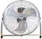 Neo High Velocity Quiet Portable Steel Metal Floor Standing Freestanding Industrial Gym Cooling Fan 3 Speeds (9 Inch)