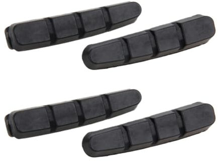 THEDAYBABY 1-5 Pairs Road Bike Brake Shoes for Dura Ace Ultegra 105 Cartridge 54mm C-Clamp Shoes Pads Brake Blocks Bicycle Accessoy Parts(3Pair)