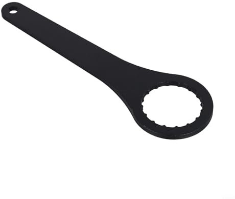 Llave de desmontaje de bicicleta de montaña herramienta integrada para reparaciones de placa de dientes (negro)