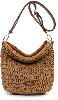 SURI FREY Umhängetasche SFY Marley Crossover Bag Cognac hellbraun