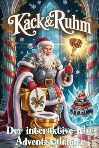 Kack & Ruhm – Der interaktive Klo Adventskalender: 24 Tage Abenteuer auf dem Klo, Von der Klobrille ins Abenteuer – jeden Tag eine neue verrückte Wahl