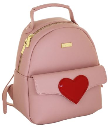 Camomilla Milano Zaino Donna, Similpelle, Collezione Love Bag, Colore Rosa