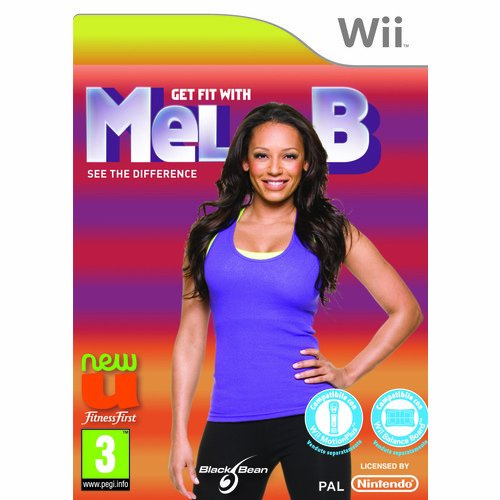 GET FIT WITH MEL B NINTENDO WII