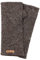 McRon Damen Gestrickte Pulswärmer Reka Naturdunkelbraun 91