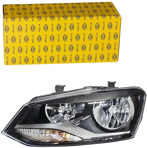 HELLA 1LE 247 051-031 Halogen-Headlight - ECE - for left-hand traffic - Left Front