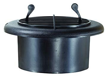 RV Designer H815 Provent Entlüftung, gedämpft, 10,2 cm, Schwarz