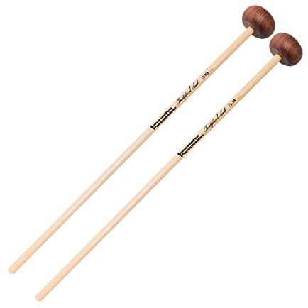 Innovative Percussion CL-X8 Christopher Lamb Orchestral Large Xylophone Mallets - 35 x 18mm Wood Disk - Rattan