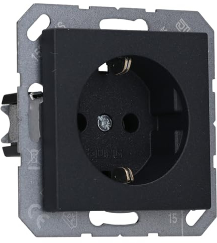 JUNG A1520BFANM SCHUKO Steckdose Unterputz Anthrazit Matt Serie A