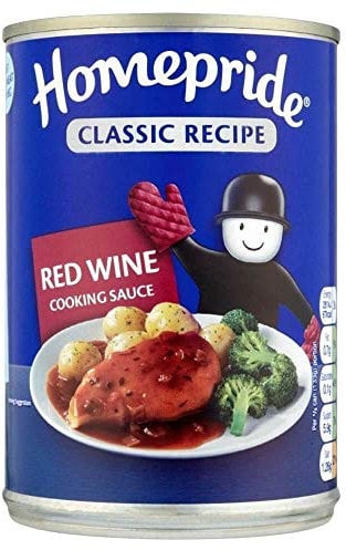 Homepride Classic Recipe Red Wine Cooking Sauce, 400 g