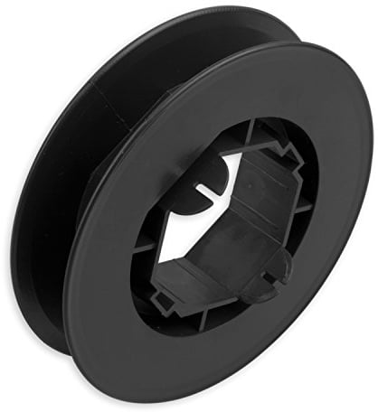 DIWARO® Gurtscheibe | Durchmesser Ø 140 mm; 170 mm; 215 mm oder 230 mm | 60 mm Schlüsselweite | Gurtbreite von 16-24 mm |für achtkant Stahlwelle | Farbe schwarz/grau | Material Kunststoff | Rolladenpanzer, Jalousie, Rollo (140mm)