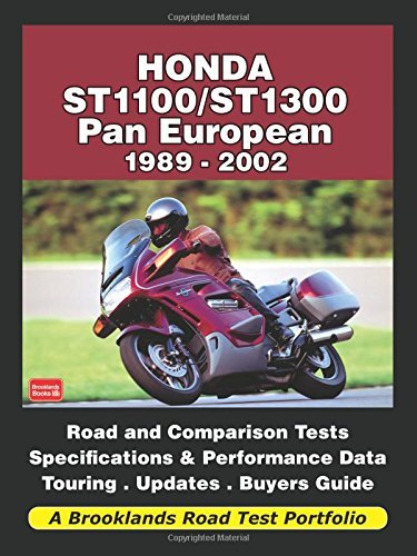 Honda St1100/St1300 Pan European 1989-2002 by Brooklands Books Ltd (2009-09-01)