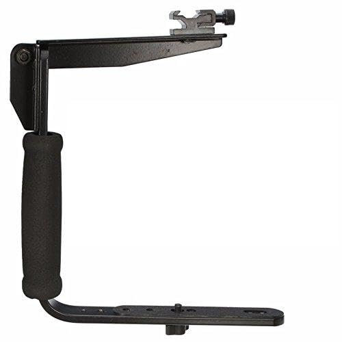 MASUNN Black Quick Flip Flash Bracket Grip Kamera Flash Arm Halter Für Nikon Canon Dslr