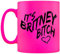 Grindstore Neon Becher It's Britney Bitch Rosa