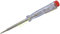 Glow Mains Tester Screwdriver – Professional 5” (125mm) Neon Lamp Domestic Electrical Terminal Circuit Socket 240V Voltage Test Slotted Screw Driver Pen with Safety Insulated Handle and Pocket Clip
