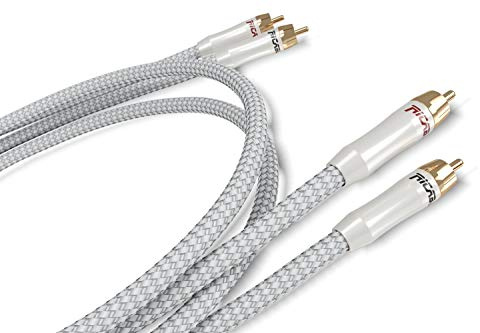 Ricable PR2 Primus Signal 2 x 2 mt - Cavo Hi-Fi Audio Stereo RCA di segnale