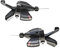 FORYOURS SL-M310 Schalthebel 3 Gang, Fahrradbremse Schalthebel, SL-M310 Rapid Fire Shifter 3x8 Speed Mountainbike Zubehör, Schaltzüge Schwarz