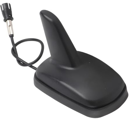 Haifischse Antenne, 4 Antenne,Tbest Auto Antenne Perfekter Ersatz,130G Auto Haifischse Dacekorative Antenne,Haifischse Form Autodach Am Fm R Antenne Sport Style Antenne Schwarz