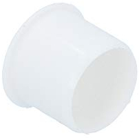 Muffenstopfen HT Rohr Ø DN 32 mm Weiß | Abwasser Kappe Kunststoff Abflussrohr Kunststoffstopfen PVC PP Verbindung Anschlussstück Deckel Formstücke