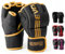 EVO Fitness MMA-Handschuhe, Martial Arts Handschuhe, Grappling Sparring für Herren, Muay Thai Käfig, Kampfsport, Damen, Rosa, UFC, Boxsack, Training (Golden, S)