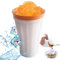 Taza para Hacer Granizados, RosyFate Slushy Maker Cup, Frozen Magic Cup, Squeeze Cup, Taza de Enfriamiento, Batidos Congelados, Ice Maker Cup(Naranja)