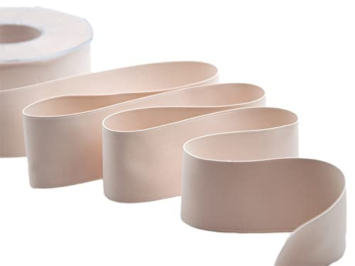 Furlanis - Doppio Raso Opaco, Nastro per Decorazioni, Pacchi Regalo, Bomboniere - Rosa Cipria, 40 mm x 20 m