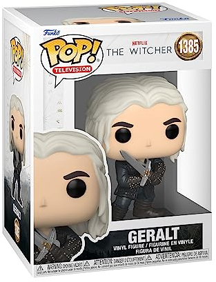 Funko Pop! TV: Witcher - Geralt - (SZN 3) - The Witcher - Le Sorceleur - Figurine en Vinyle à Collectionner - Idée de Cadeau - Produits Officiels - Jouets pour Les Enfants et Adultes - TV Fans