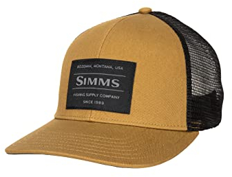 Simms Original Patch Trucker, One Size, Dunkelbronze, Einheitsgröße