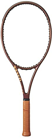 WILSON Unisex-Erwachsene Pro Staff Tennisschläger, Bronze/Orange, Grip Size 2-4 1/4
